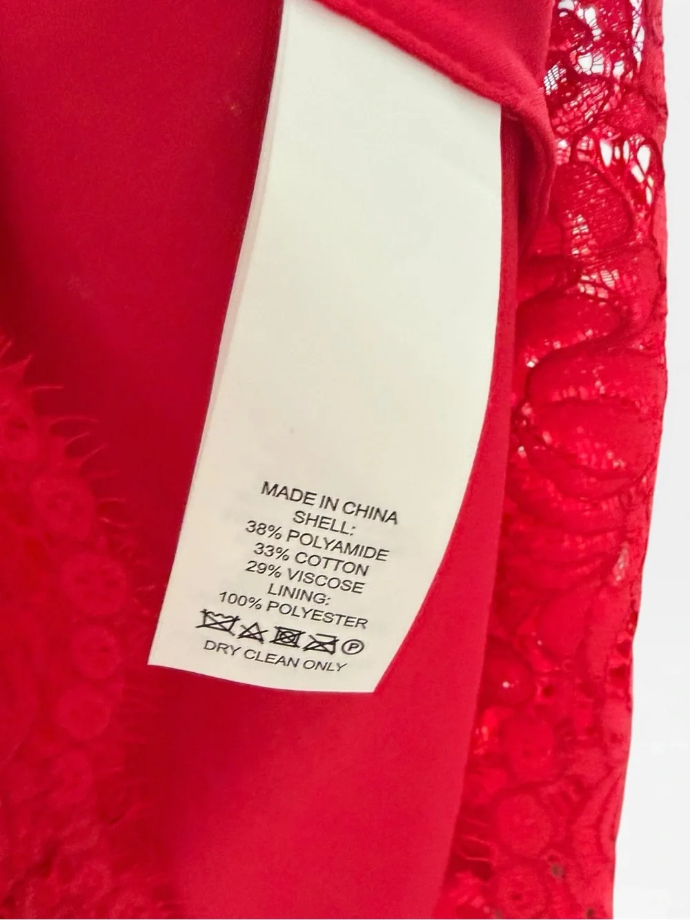Kate Spade New York Poppy Floral Lace Midi Dress Red Size 14